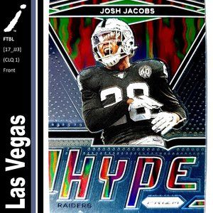 Las Vegas Raiders (Josh Jacobs) - FTBL [17_JJ3]